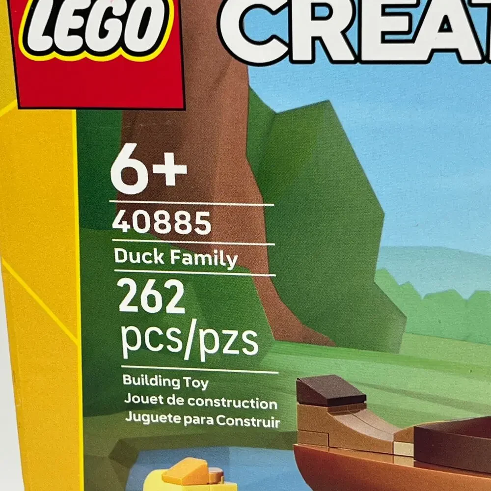 LEGO Creator Duck Family 40885 Nature Animals 2026 NEW Damaged Creased w/ Box